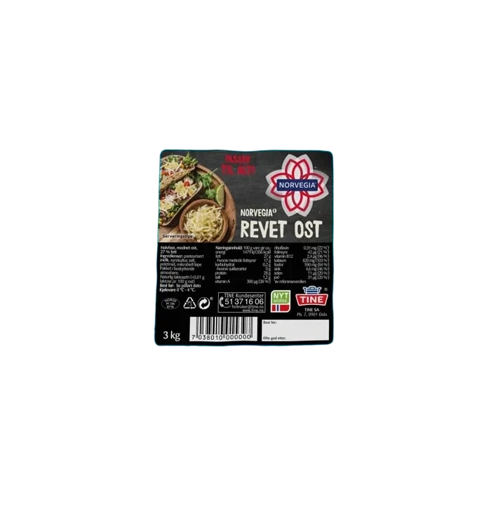 Norvegia Revet 3kg Tine