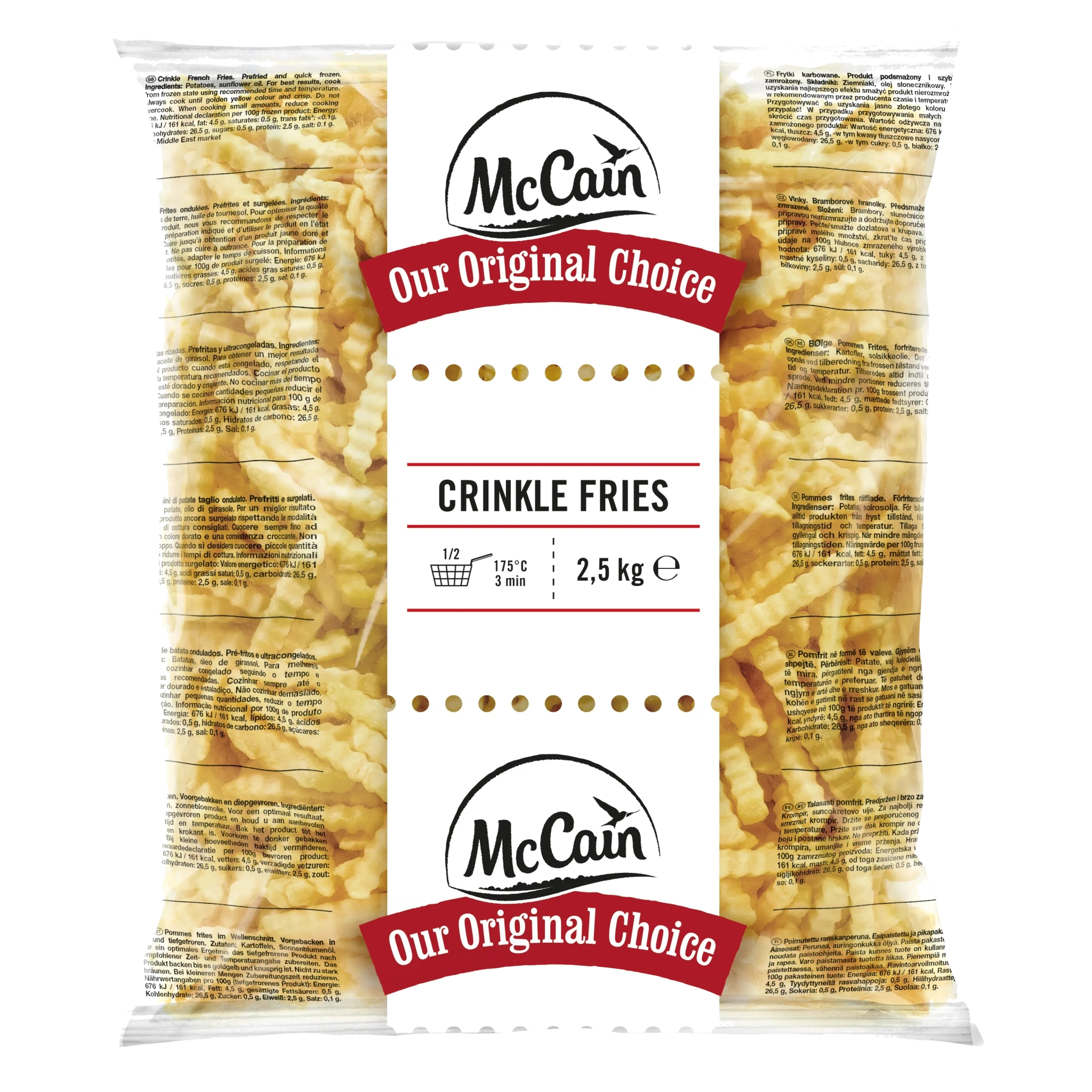 Crinkle Frites 9