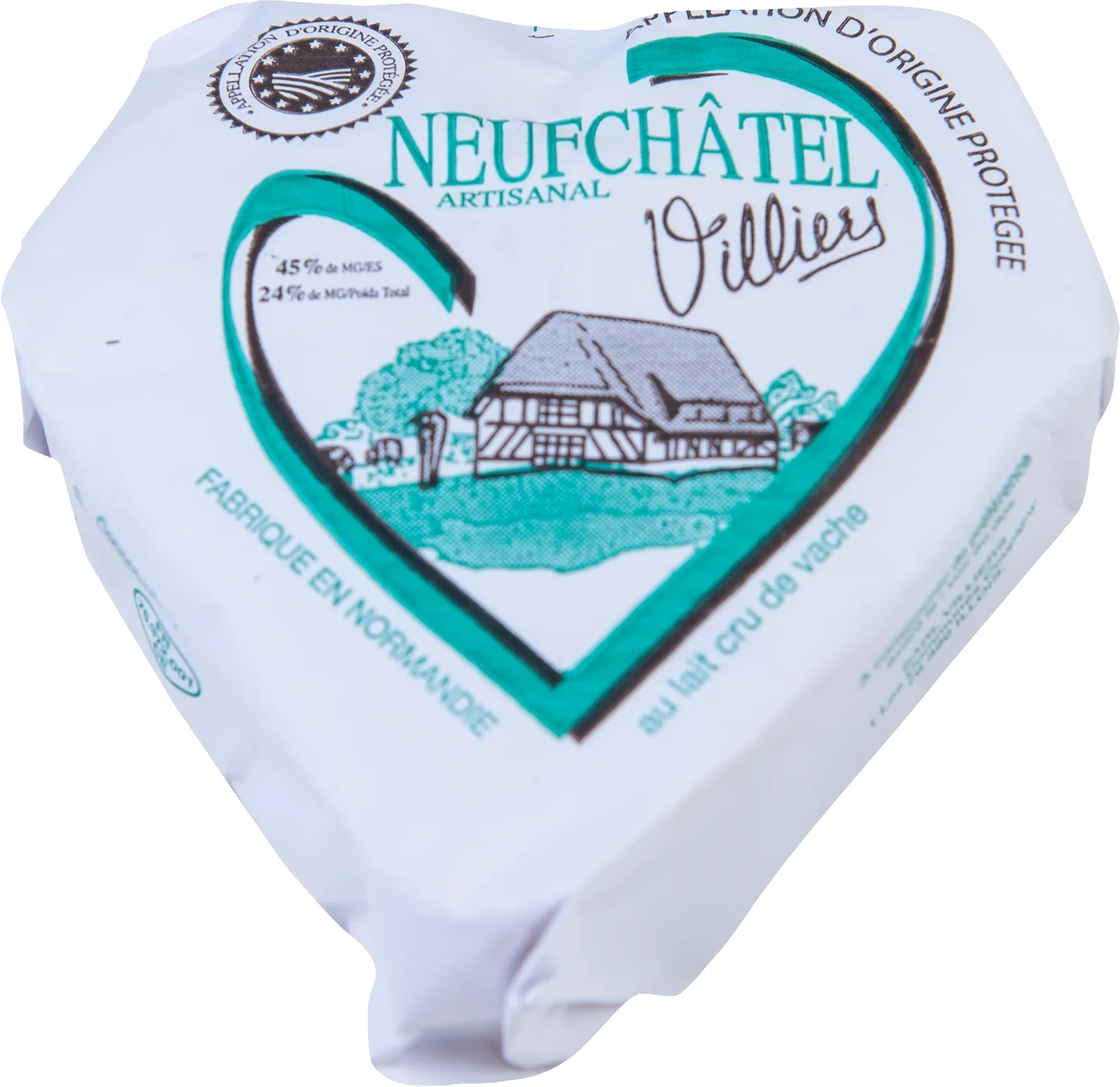 Neufchatel vitmögelost