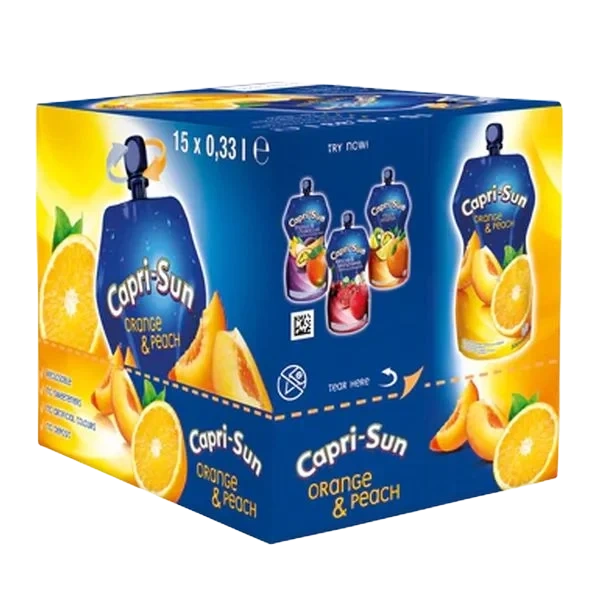 Capri Sun Appelsin (Kartong 15 x 330ml)