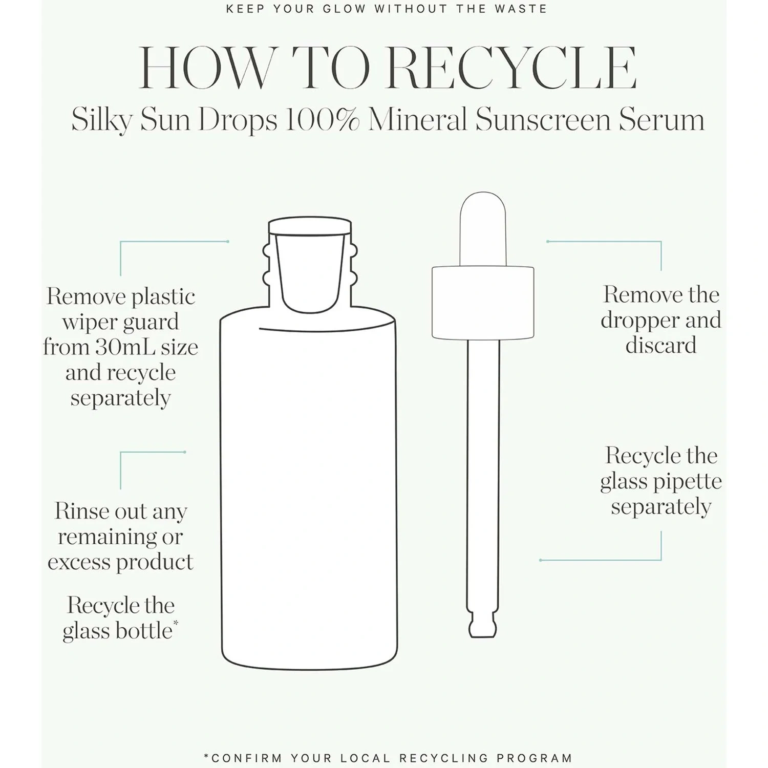 KORA Organics Silky Sun Drops 100% Mineral Sunscreen Serum