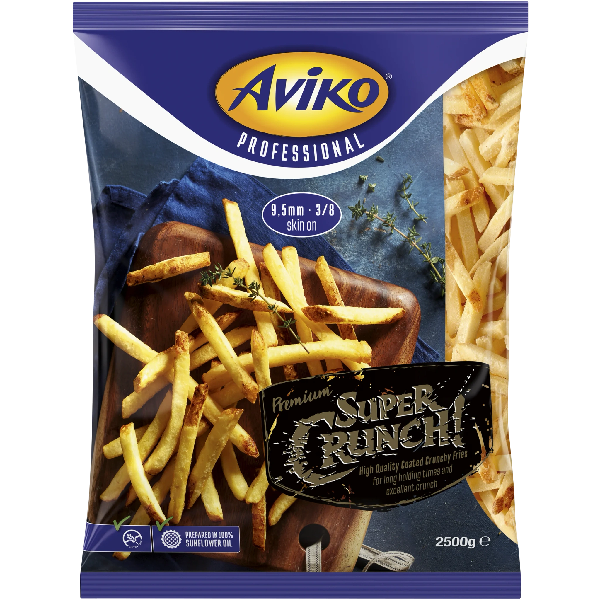 Pommes Frites SuperCrunch Skin On 9,5 mm