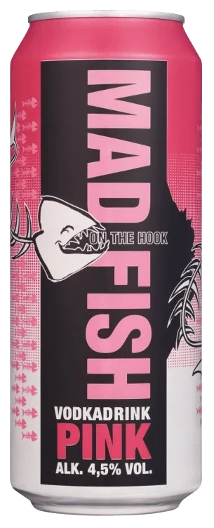 Mad Fish Pink 0,5l boks