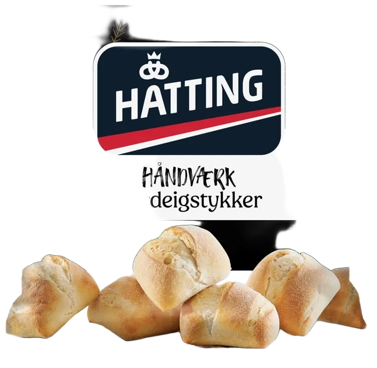 Surdeigstykke 6stk 402g Hatting