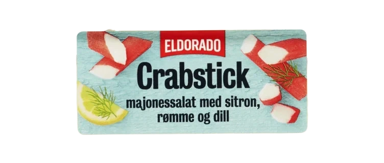 Crabstick Salat 180g Eldorado