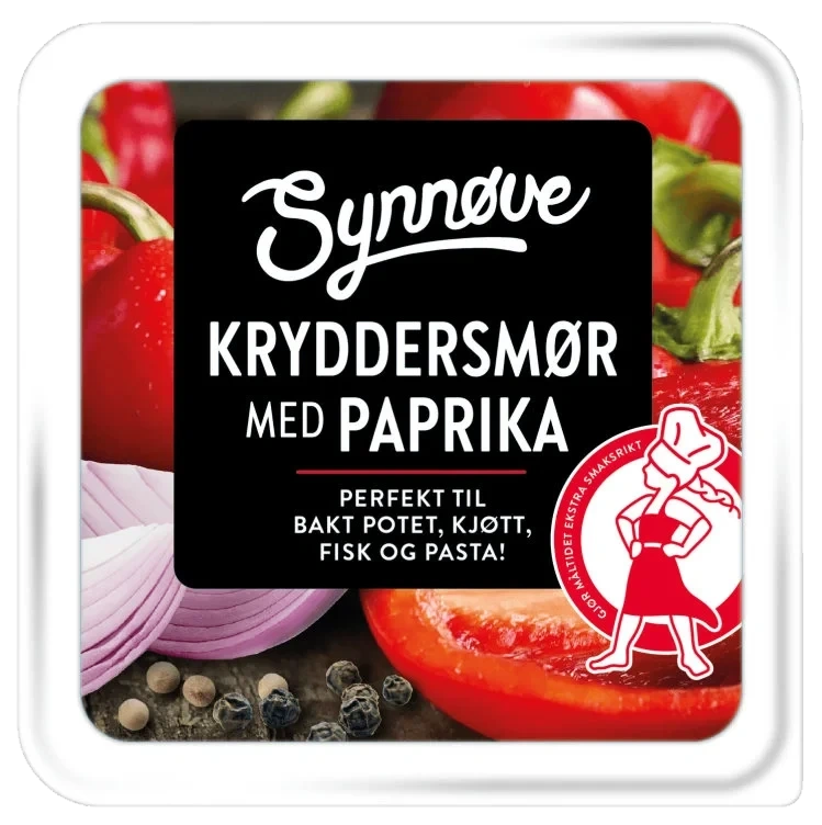 Kryddersmør Paprika 90g Synnøve