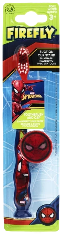 Firefly Tannbørste m/Cap Spidermann 1stk