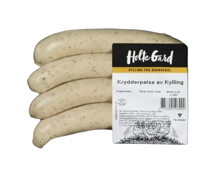 Krydderpølse 280g Holte Gård
