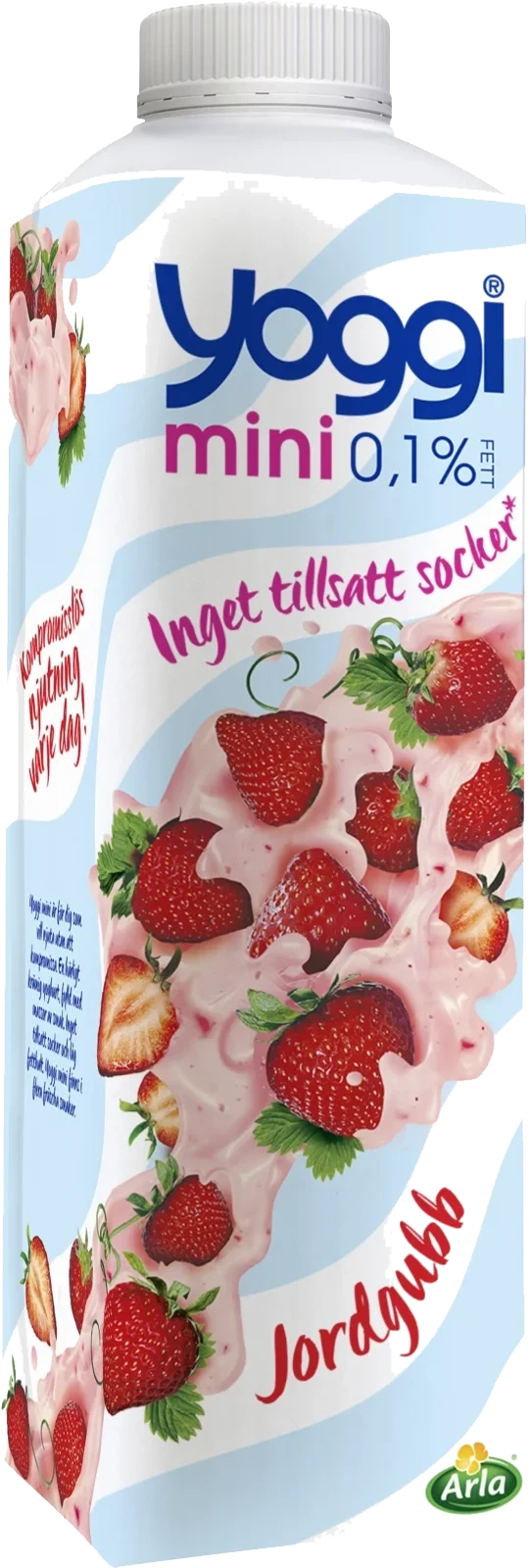 Mini yoghurt jordgubb