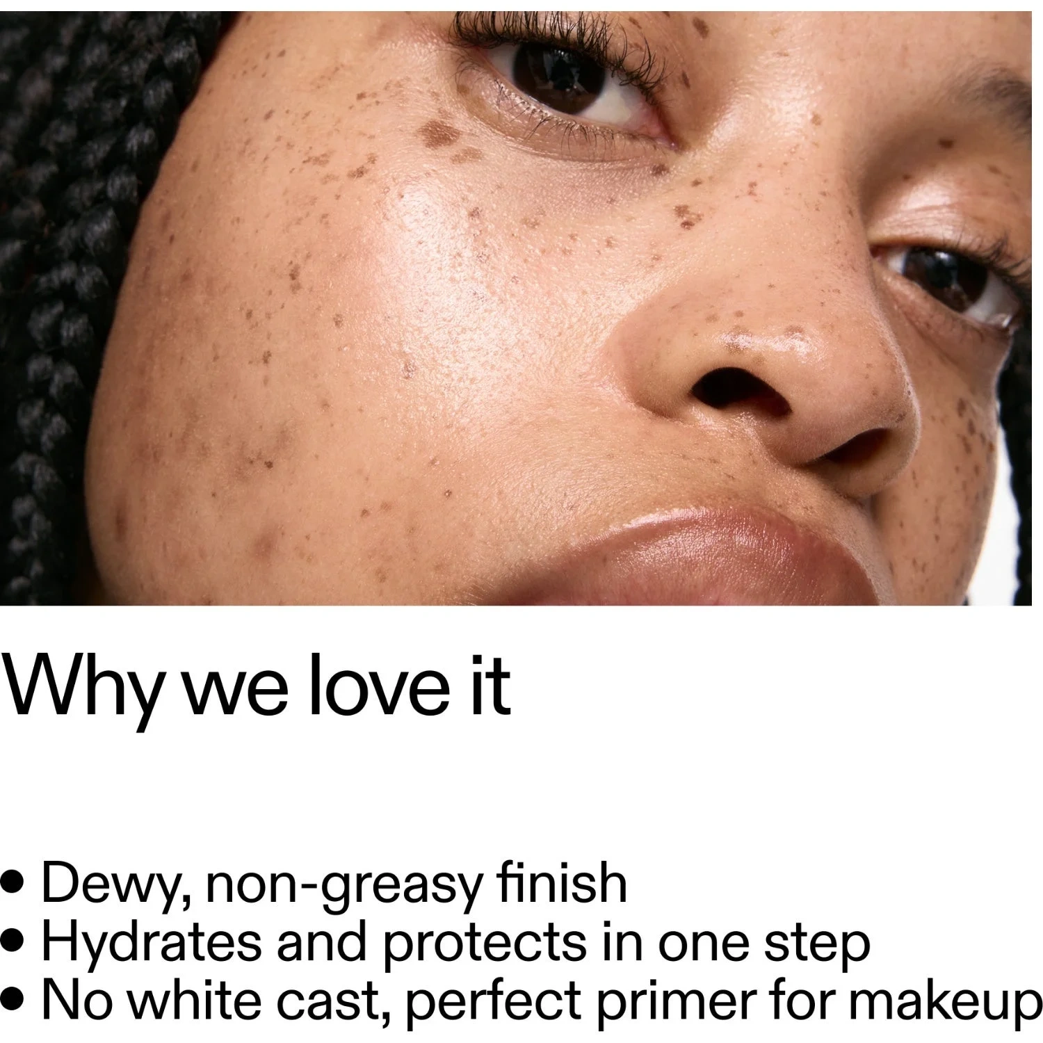 Polyglutamic Dewy Sunscreen SPF30