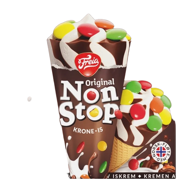 Krone-Is Nonstop 6stk Hennig-Olsen