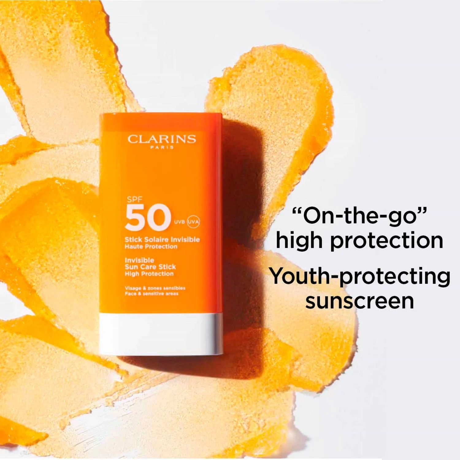 Clarins Invisible Sun Care Stick High Protection SPF50