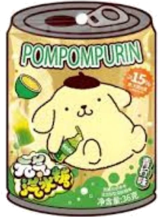 QI Pompompurin Lime Soda Gummy 36g