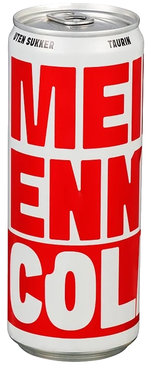 Meir enn cola uten sukker bx  24x33cl