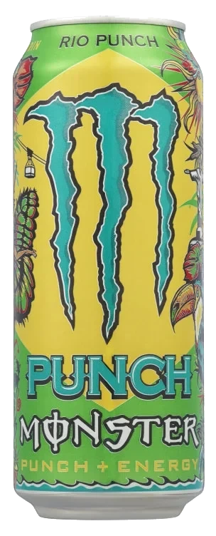 Monster 500 ml energidrikk Rio punch
