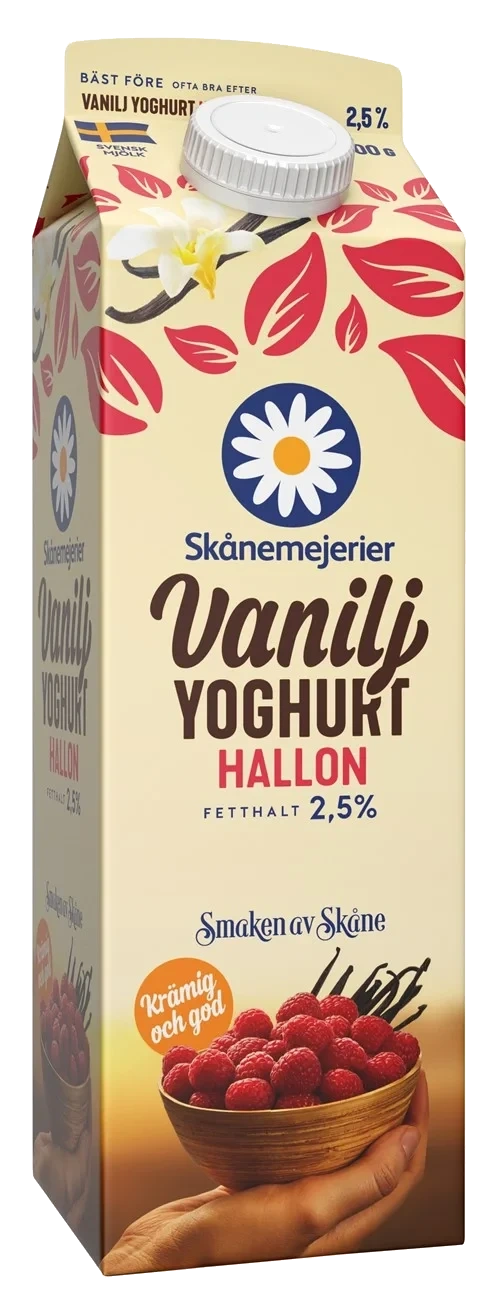 Vaniljyoghurt Hall