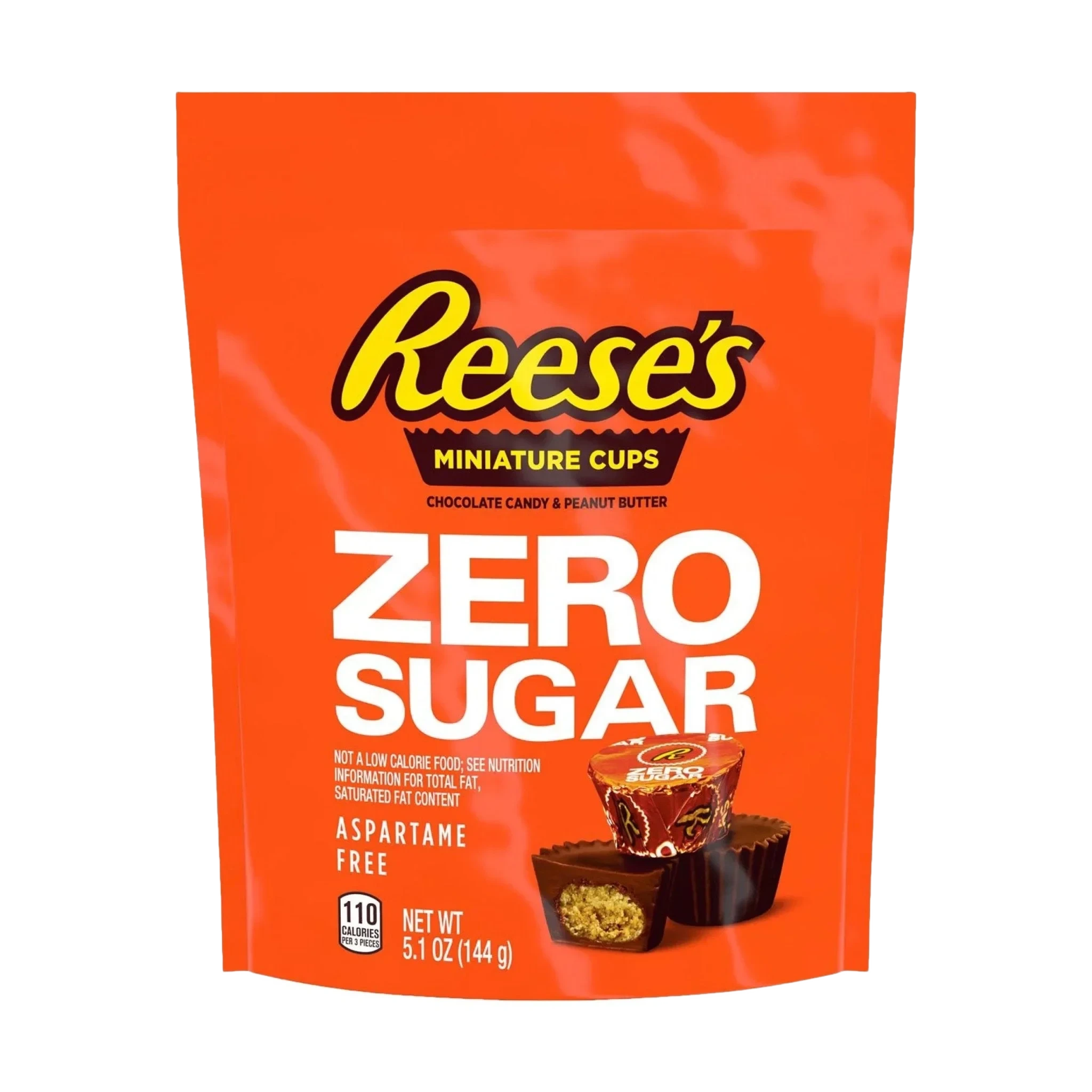 Reese's Zero Sugar Peanut Butter Miniature Cups 144 g Datovare