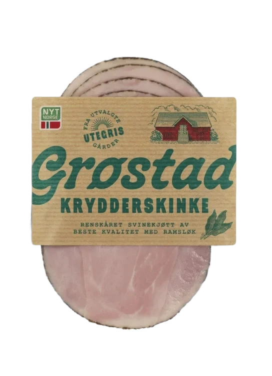 Krydderskinke 100g Grøstad