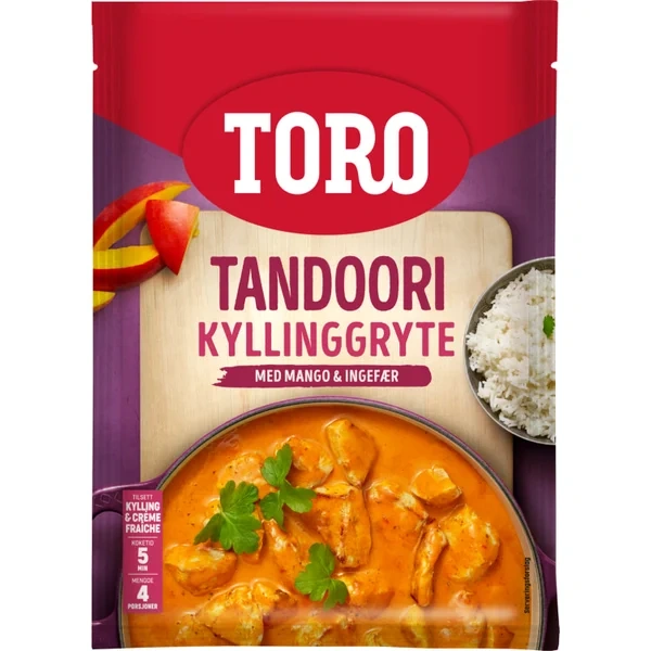 Toro Tandoori Gryte 17x80g