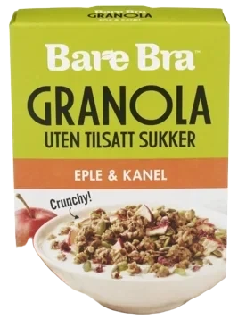 Granola eple og kanel 430g