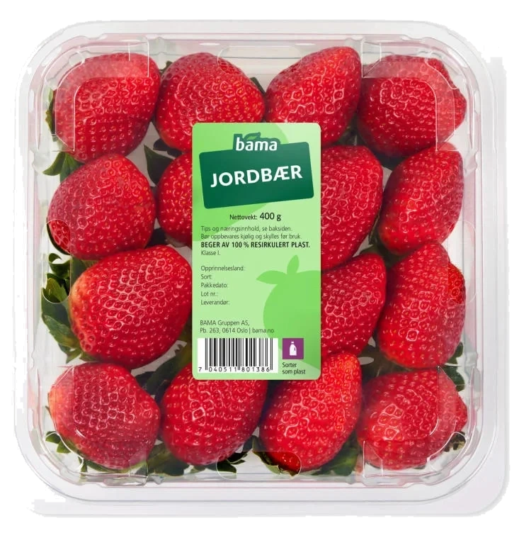 Jordbær 400g Import