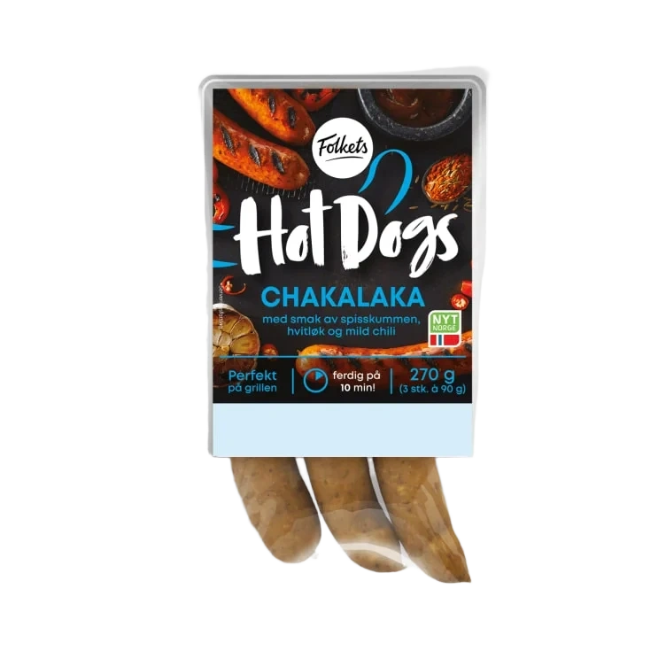 Hot Dogs Chakalaka 270g Folkets