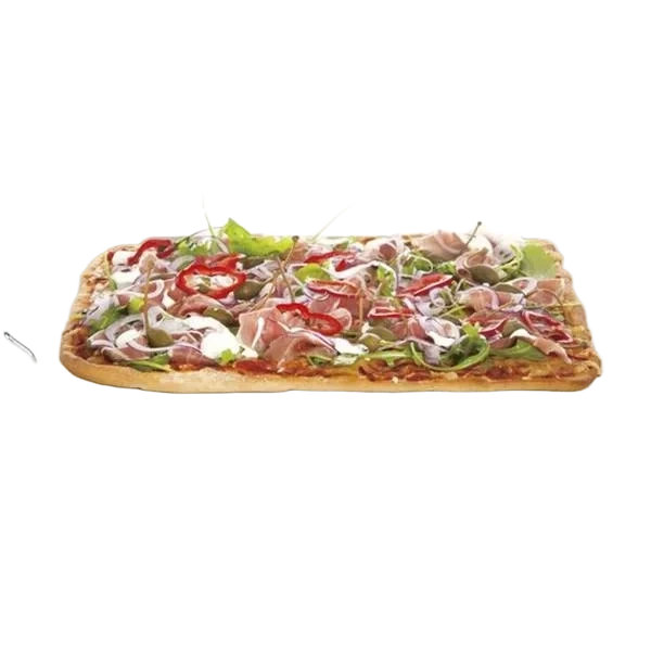 Pizzastein med Serveringsbrett