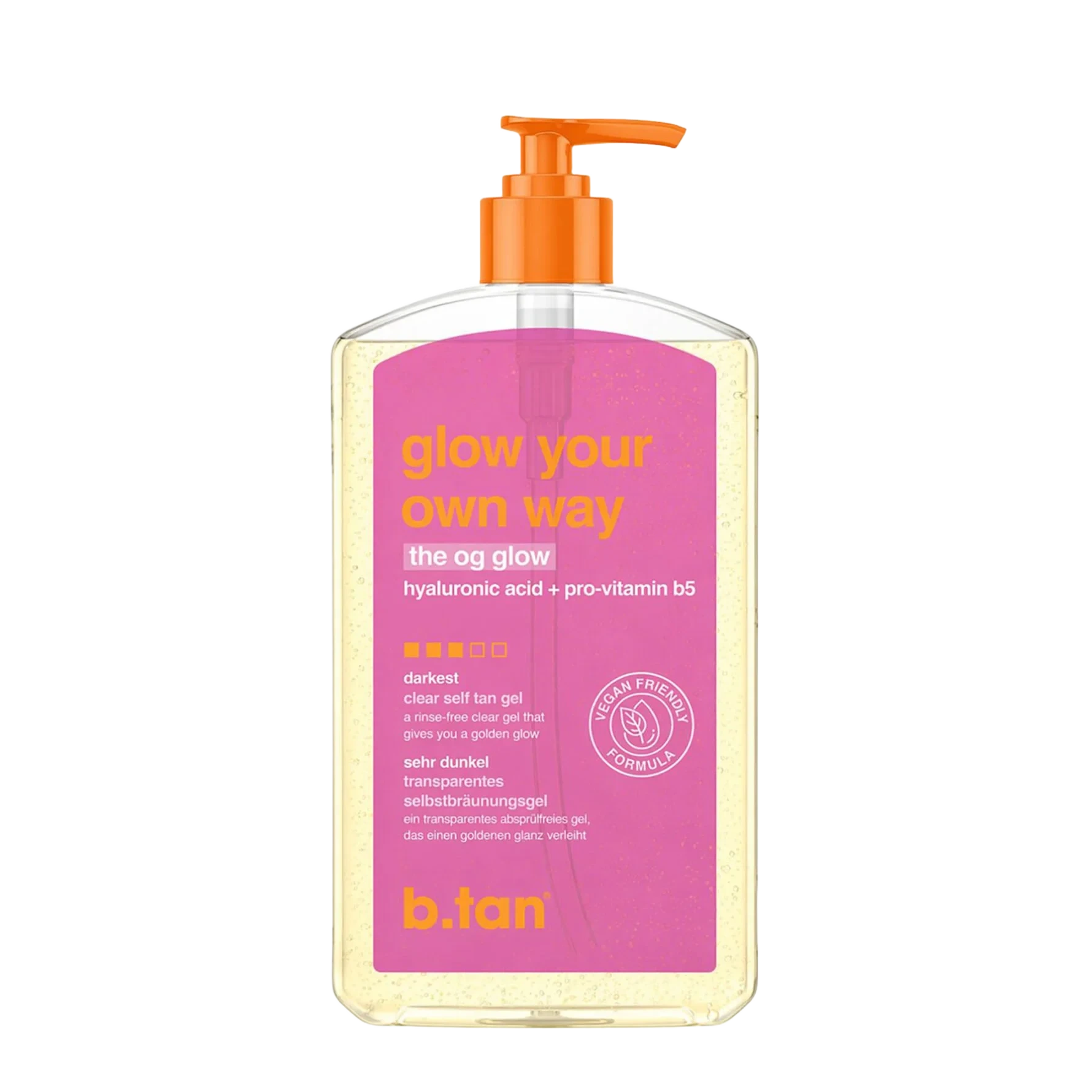 b.tan Glow Your Own Way Clear Self Tan Gel The OG Glow