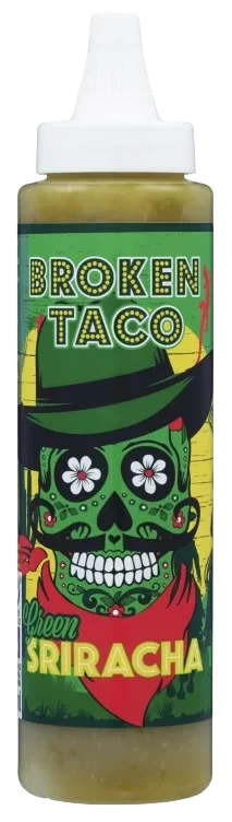 Sriracha Grønn 270ml Broken Taco