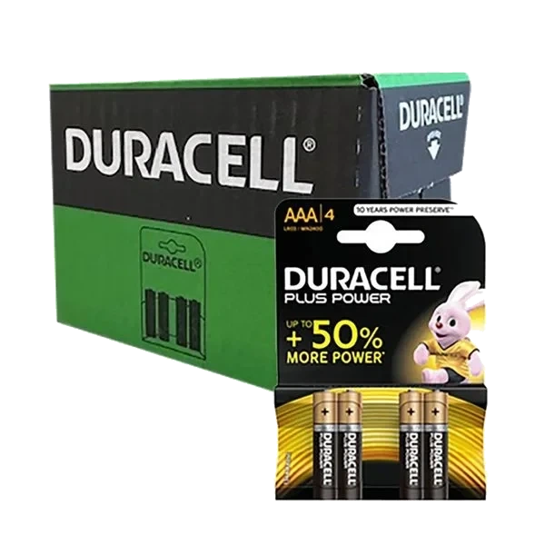 AAA Batterier (Kartong 10 x 4 pk)