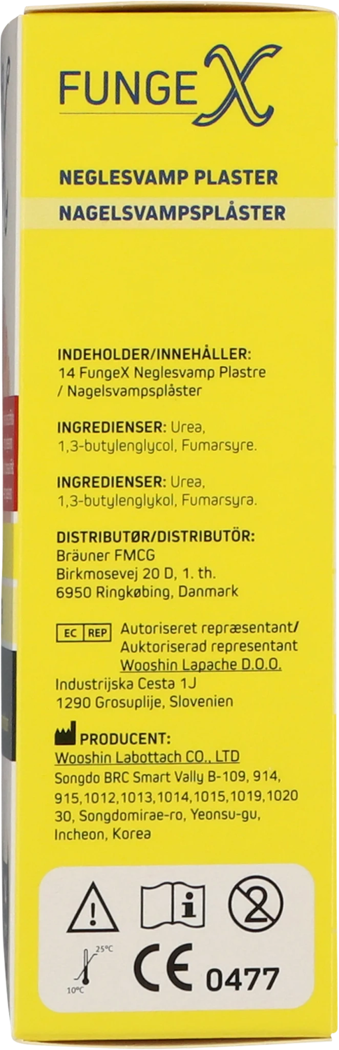 FungeX Nagelsvampsplåster