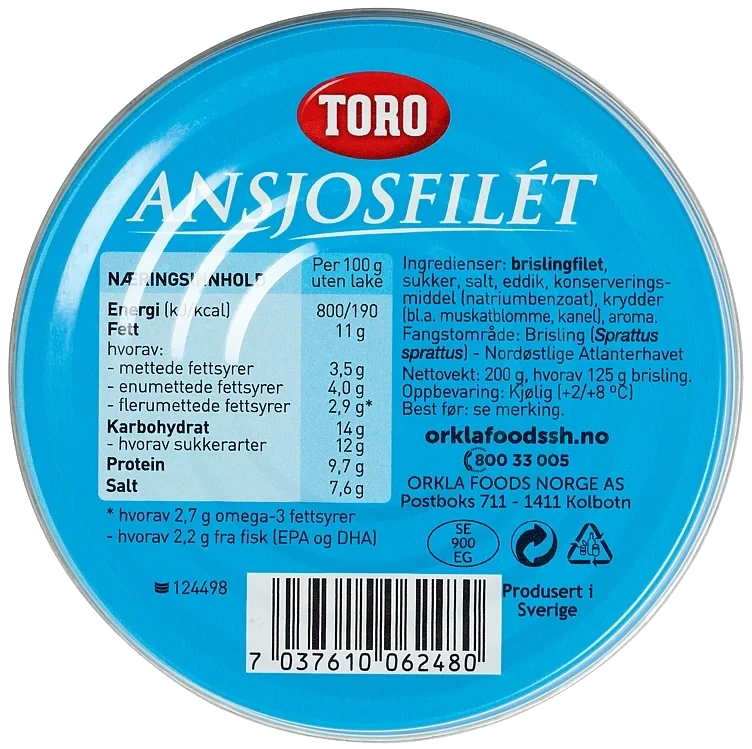 Ansjosfilet   200g