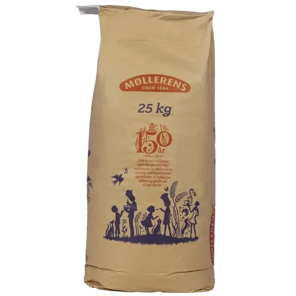 Hvetemel Sammalt Fin 25kg Møllerens