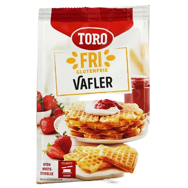 Toro Glutenfrie vafler mix