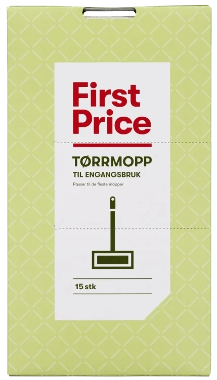 Tørrmopp 15stk First Price