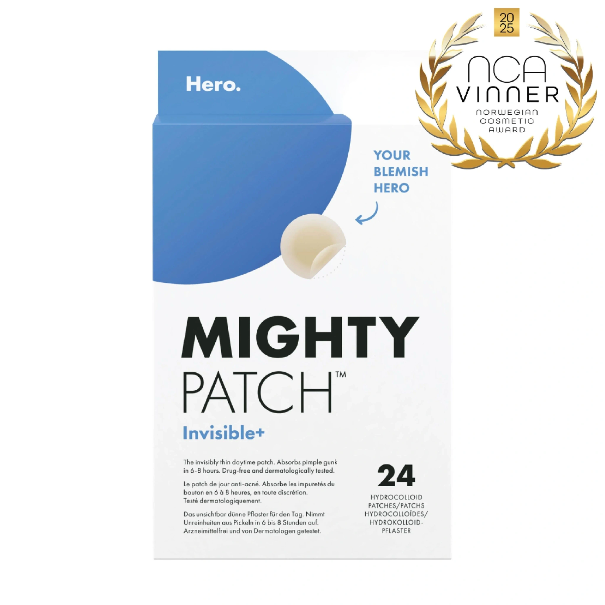 ASPIRE BRANDS AS Hero Mighty Patch Invisible