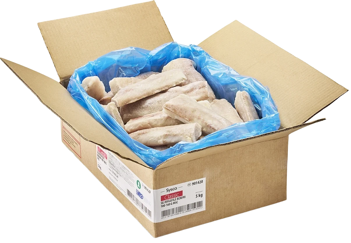 Sej ryggfilé 100-160 g