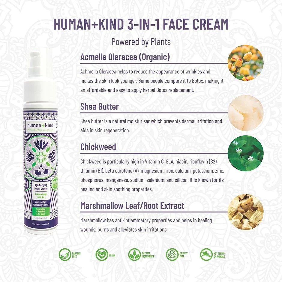 Human+Kind Age-Defy Cream