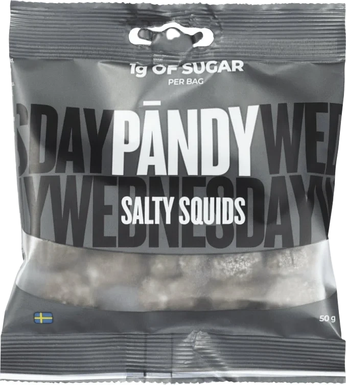 Candy Salty Squids 50g Pändy