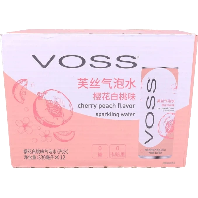 Kolsyrat Vatten Cherry Peach 12-pack