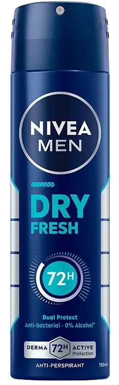 Deo dry fresh spray  150ml