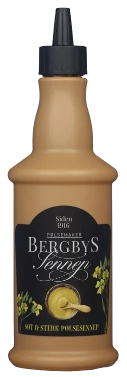 Sennep Søt&Sterk 460g Bergbys