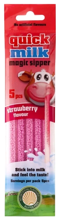 Quick Milk Strawberry Felfoldi