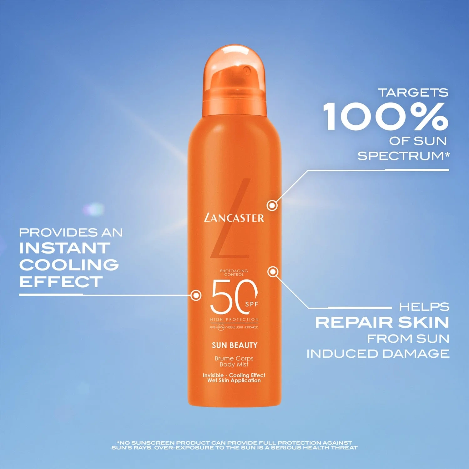 Lancaster Sun Beauty Body Mist SPF50