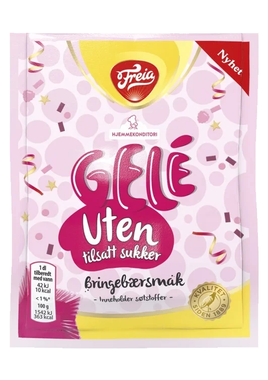 Gele Bringebær u/Sukker 14g Freia