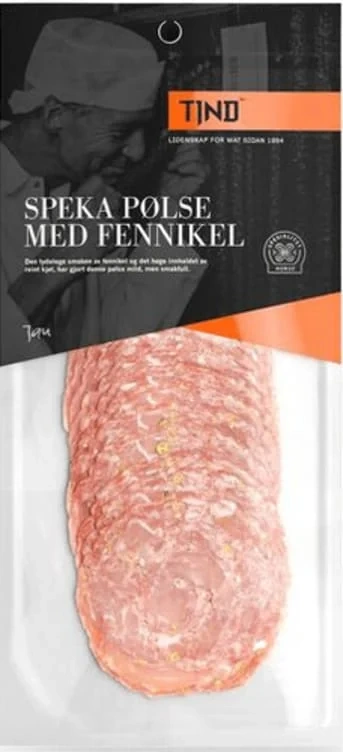 Speka Pølse m/Fennikel 80g Tind