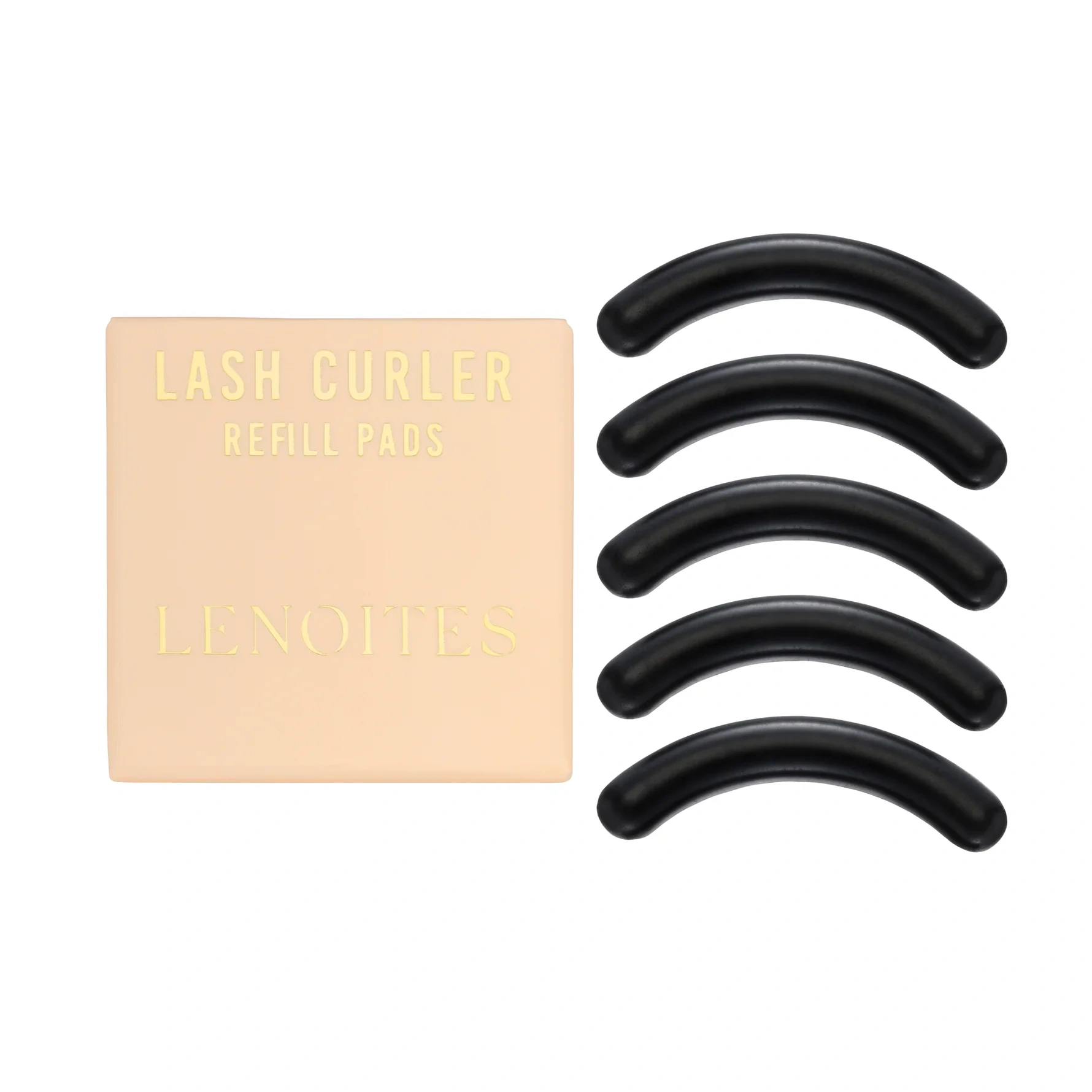 Lenoites Eyelash Curler Lash Lift - Refill Pads Black