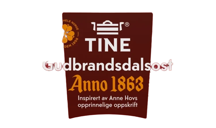 Anno 1863 Gudbrandsdalsost 450g Tine