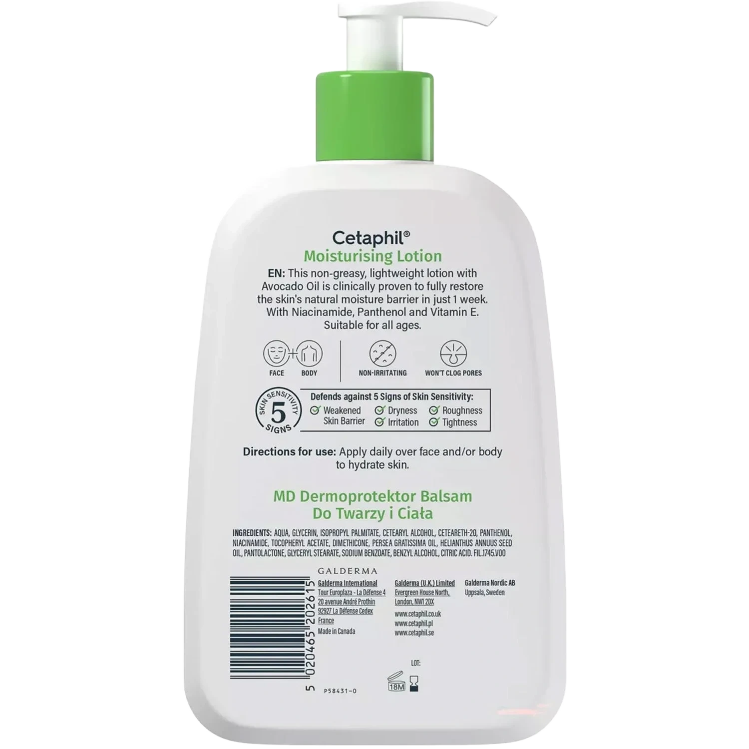 Cetaphil Moisturising Lotion 473 ml