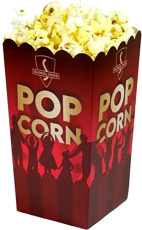 Popcornbeger liten 1,4l    600stk